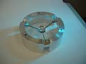 EDM machining optical reflector